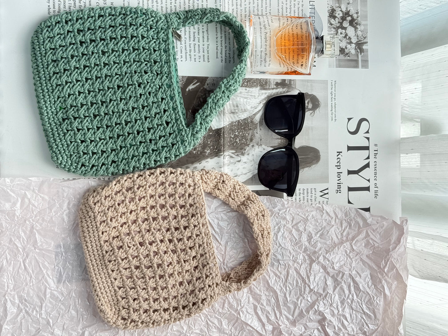 Mini Handmade Crochet bag