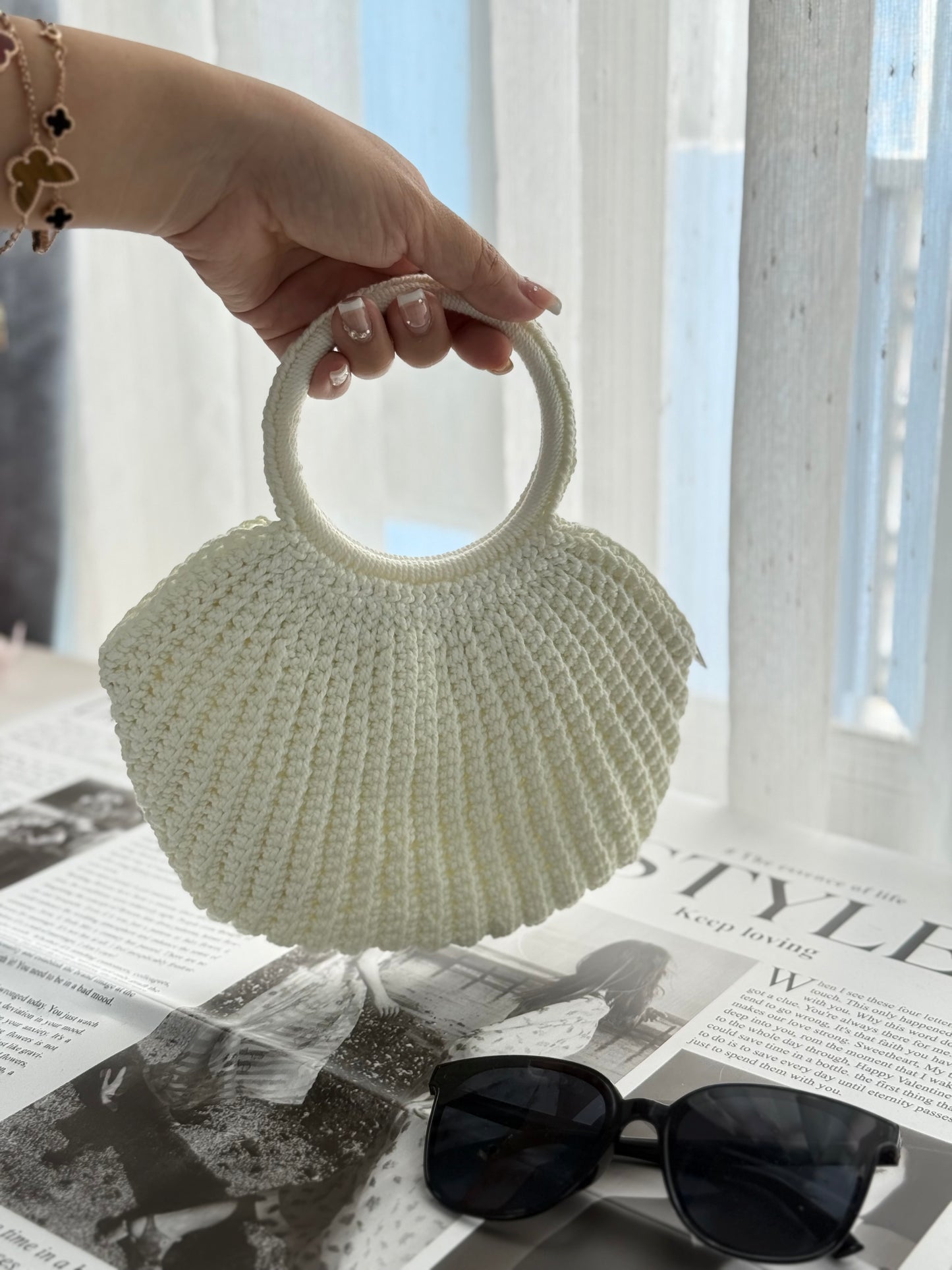 Mini Handmade Crochet bag