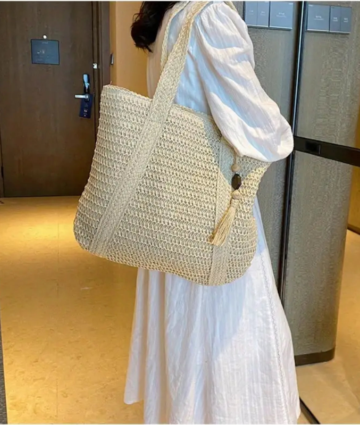 Hand Woven Tote Bag