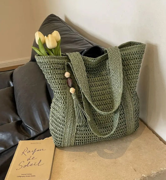 Hand Woven Tote Bag