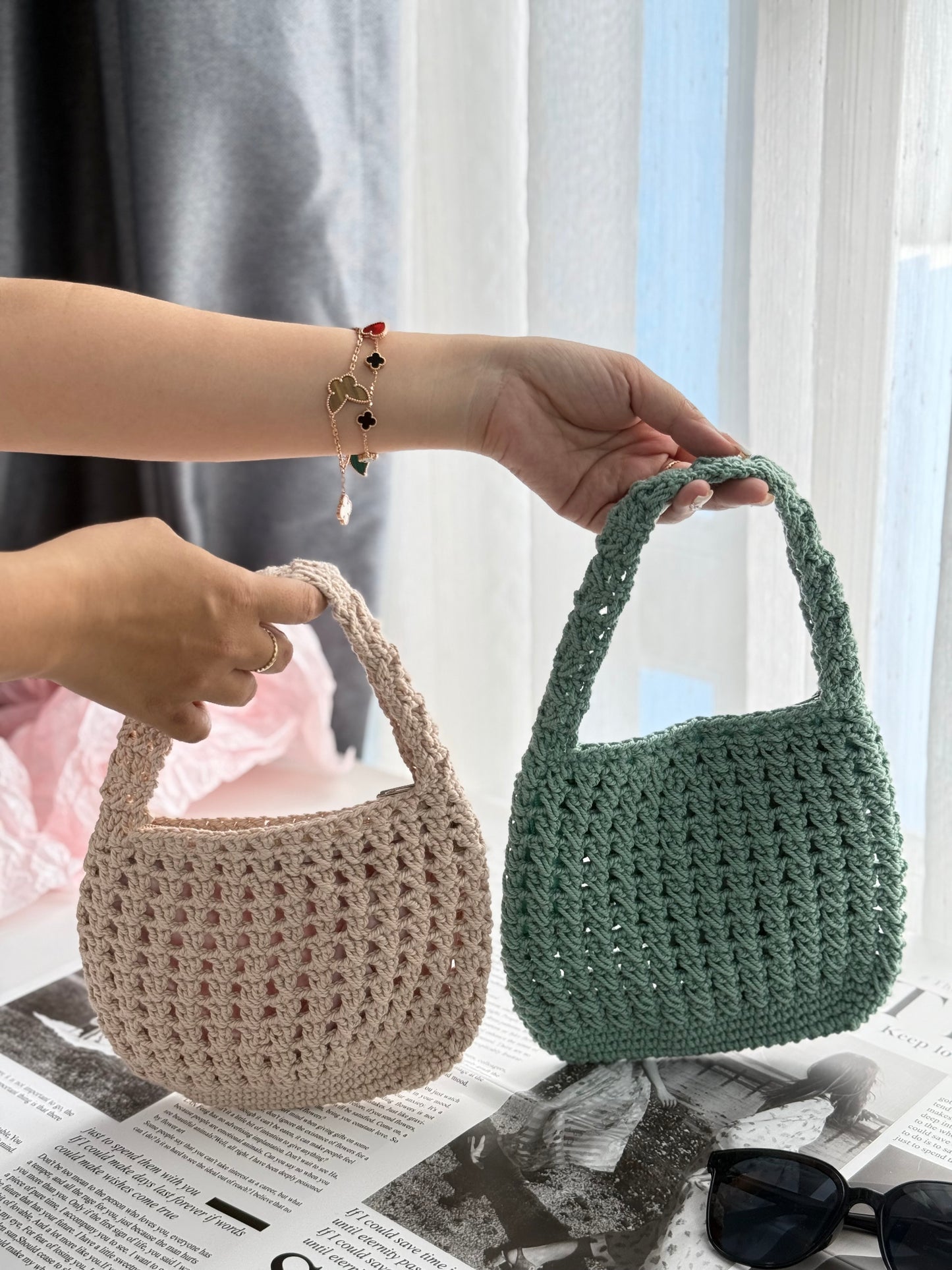 Mini Handmade Crochet bag